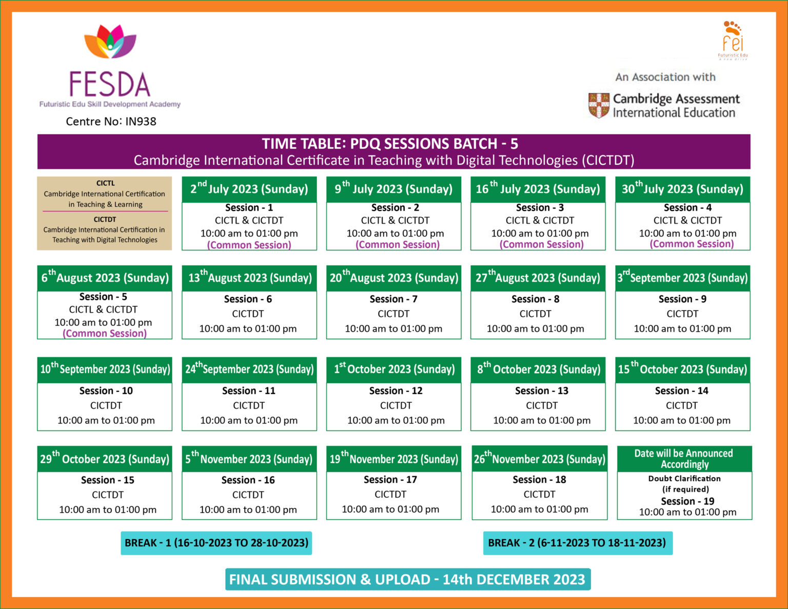 FESDA-_-Time-Table-_-Batch-5-CICTDT copy